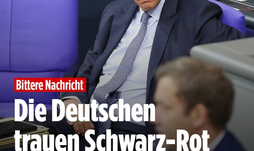 Die Deutschen trauen Schwarz-Rot nichts mehr zu