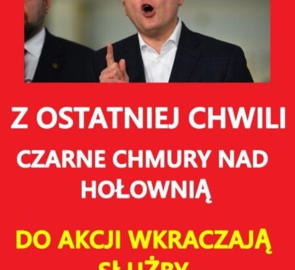 Czarne chmury nad Hołownią! W akcji służby